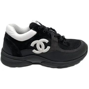 Chanel Low Top Trainer Black White (Women’s) (G38299 Y55720 K3845)