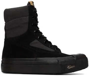 Visvim Black Testota ’91-Folk Sneakers (0522902002001)