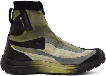 11 by Boris Bidjan Saberi Khaki & Black Salomon Edition Bamba 2 GTX High WEHR GRÜN (254 11xS)