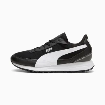 Puma Road Rider leren Wit/Zwart (397432-04)