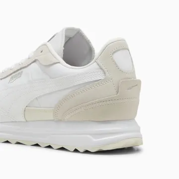 Puma Road Rider van suède Wit/Grijs (397377-05)