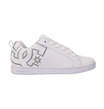 DC Shoes Court Graffik white/m silver (300678-WM5)