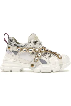Gucci Flashtrek SEGA Ivory Removable Crystal (W) (541445 GGZ50 9081)