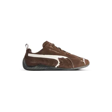 Balenciaga Speedcat Suede Balenciaga In Brown / White / Black Brown / White / Black (847146WSDSD2910)