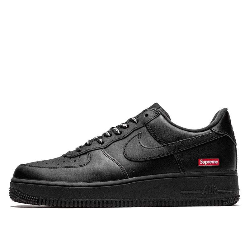 Nike x Supreme Air Force 1 Low Black (SS20) (CU9225-001)