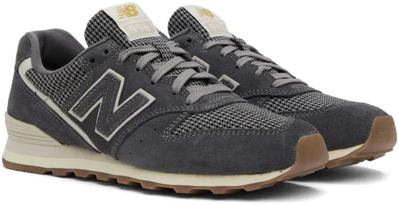 New Balance Gray 996v2 Sneakers (WL996LX2)
