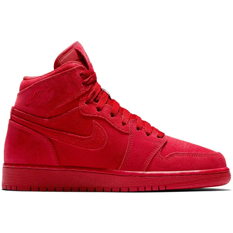 Jordan 1 Retro Red Suede (GS) (705300-603)