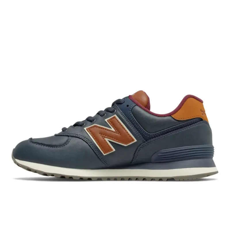 New Balance 574 NB Navy Classic Burgundy (ML574OMC)