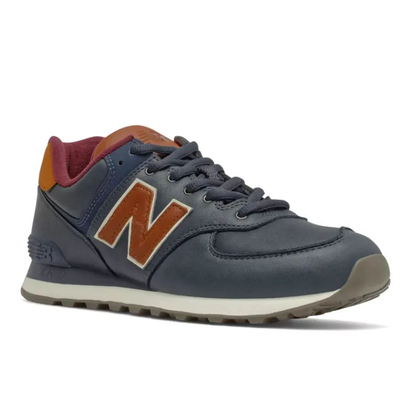 New Balance 574 NB Navy Classic Burgundy (ML574OMC)