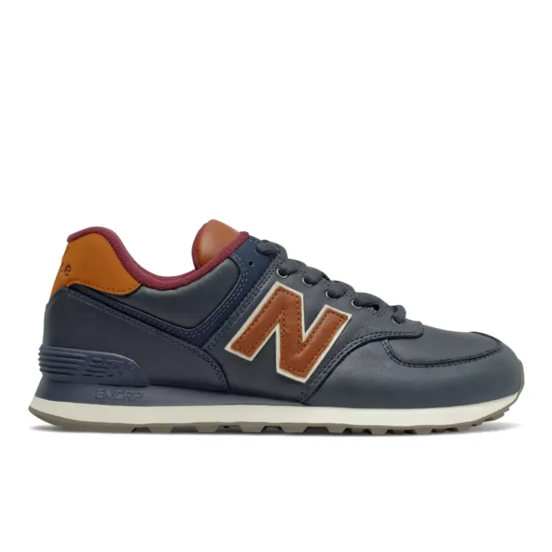 New Balance 574 NB Navy Classic Burgundy (ML574OMC)