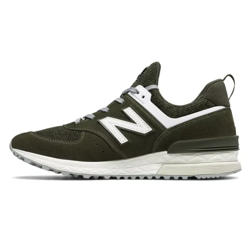 New Balance 574 Sport Green White (MS574BM)