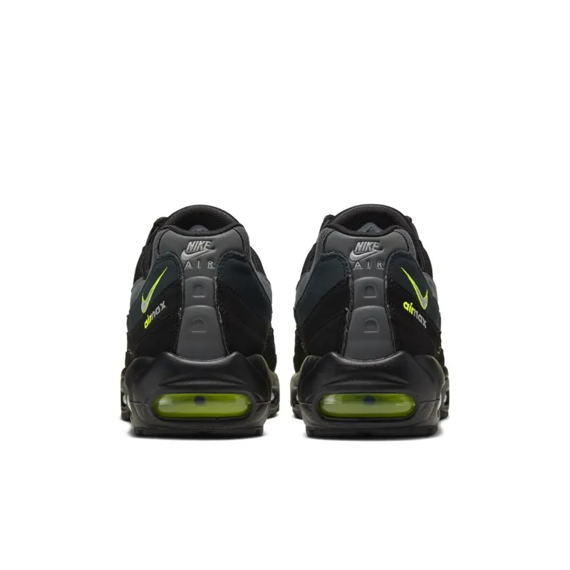 Nike Air Max 95 Retro Logo Black Grey Volt (CV1635-002)