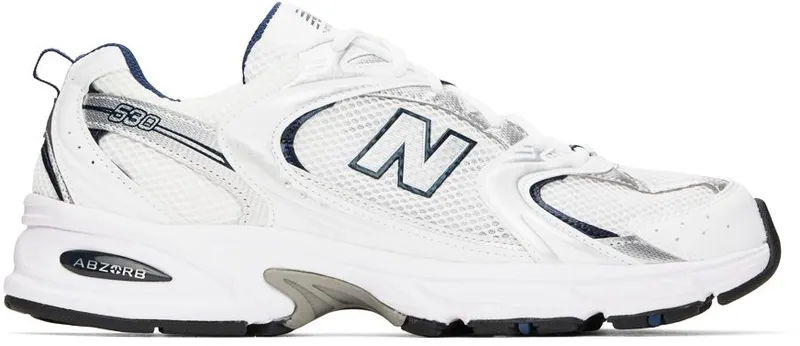 New Balance 530 White Silver Navy (MR530SG)