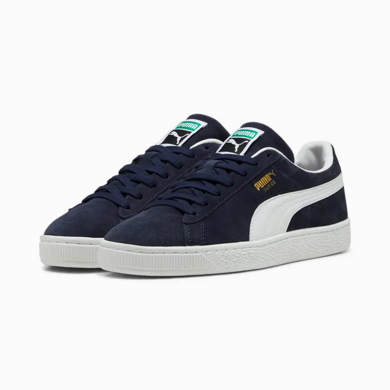 Puma Suede Classic unisex Wit/Blauw (399781-03)