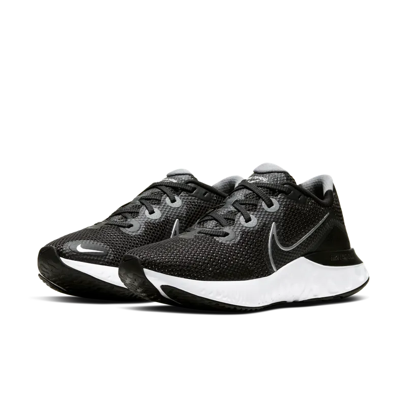 Nike Renew Run ‘Black’ Black/White/Dark Smoke Grey/Metallic Silver “Black/Black/White/Dark Smoke Grey/Metallic Silver” | CK6360-008