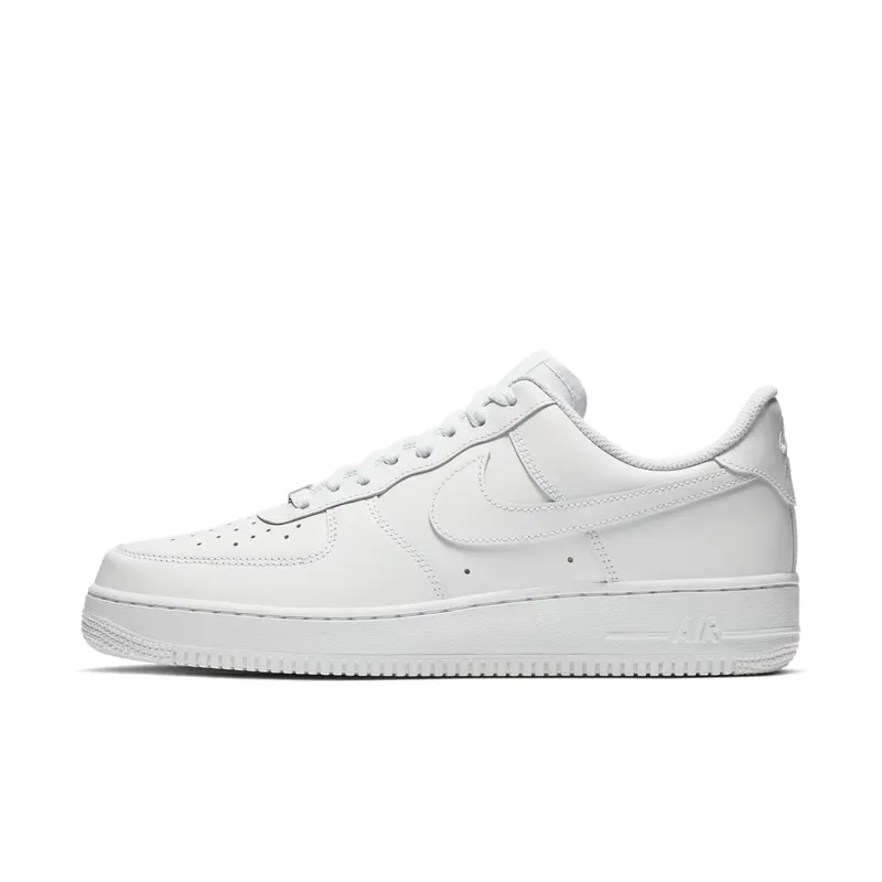 Nike Air Force 1 ’07 Triple White “White / White / Grey” | 315122-111