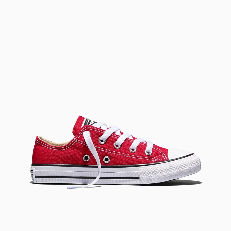 Converse Chuck Taylor All Star Classic Low Top Red “Red/Canvas” | 3J236C