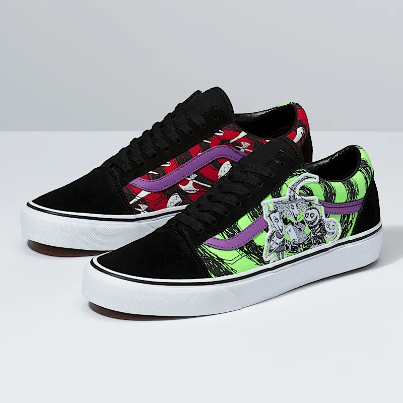Vans Old Skool The Nightmare Before Christmas – Lock Shock and Barrel | VN0A4BV5TPJ