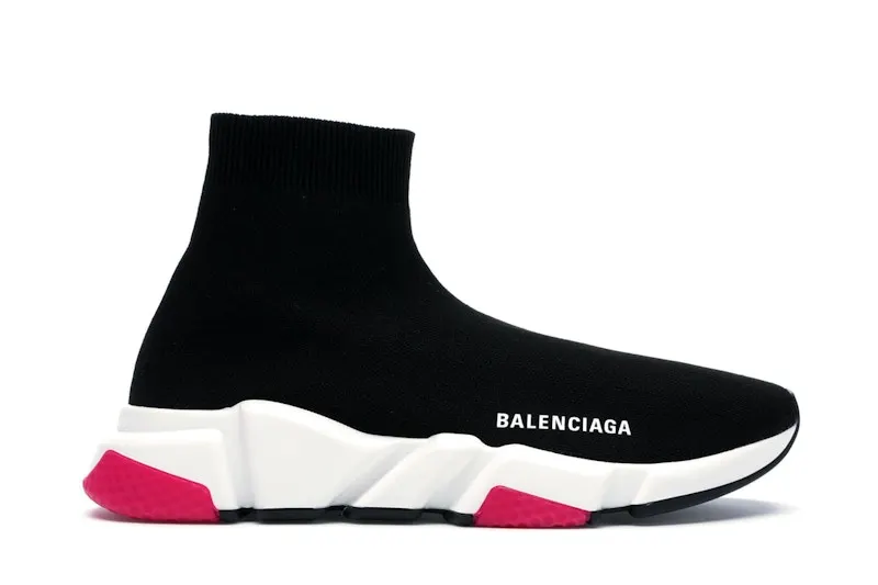 Balenciaga Speed Trainer Black Pink | 540681W05G01000