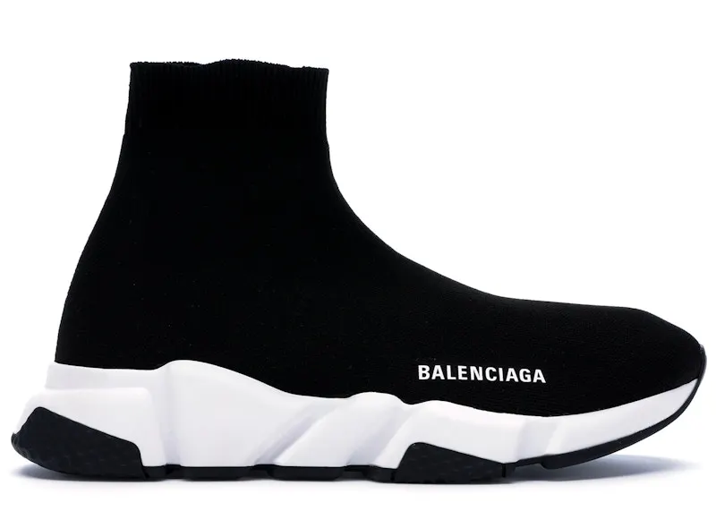 Balenciaga Speed Trainer Black White | 530349 W05G9 1000