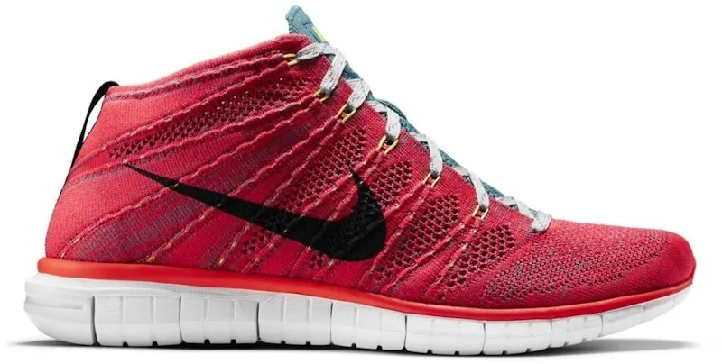 Nike Free Flyknit Chukka Bright Crimson | 639700-600