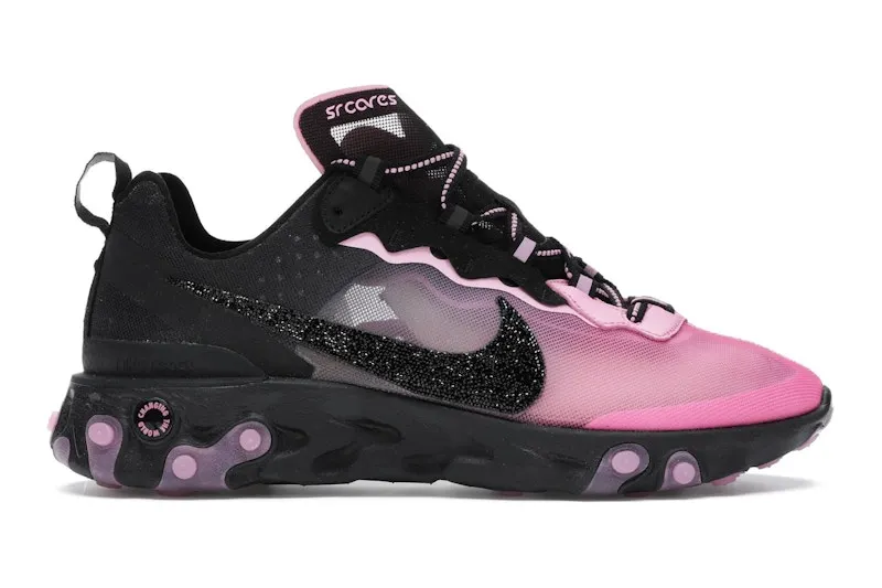 Nike React Element 87 Sneakerroom Breast Cancer Awareness Swarovski | CQ4337-001