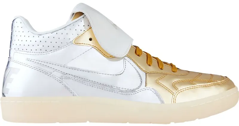 Nike Tiempo 94 Mid Liquid Metal Silver Gold | 718301-001