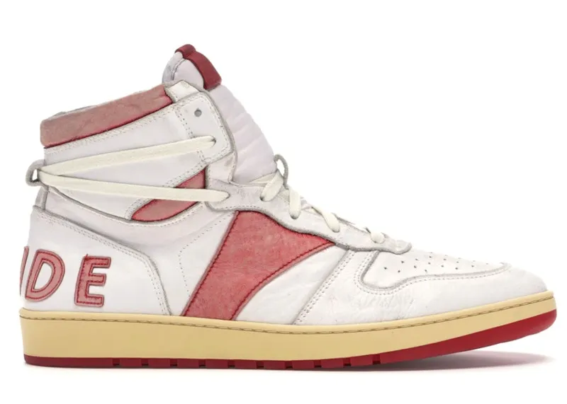 Rhude Rhecess Hi White Red | 05AFO14501