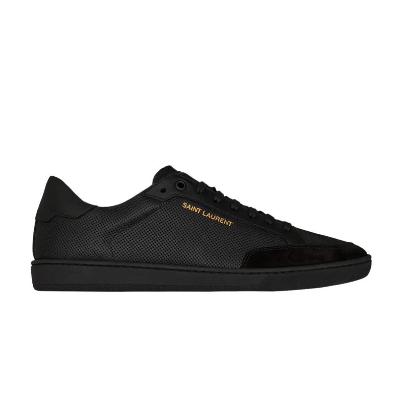 Saint Laurent Court Classic SL/10 Perforated Black | 6032231JZ301000