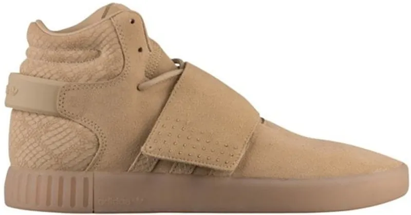 adidas Tubular Invader Strap Linen Khaki | CG5069