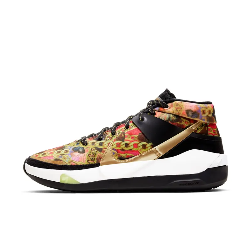 Nike KD 13 ‘Hyped’ Washed Coral/Barely Volt/Summit White/Laser Crimson | CI9948-600