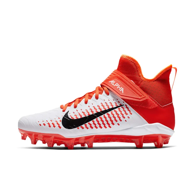 Nike Alpha Menace Pro 2 Mid White Team Orange | AQ3209-107