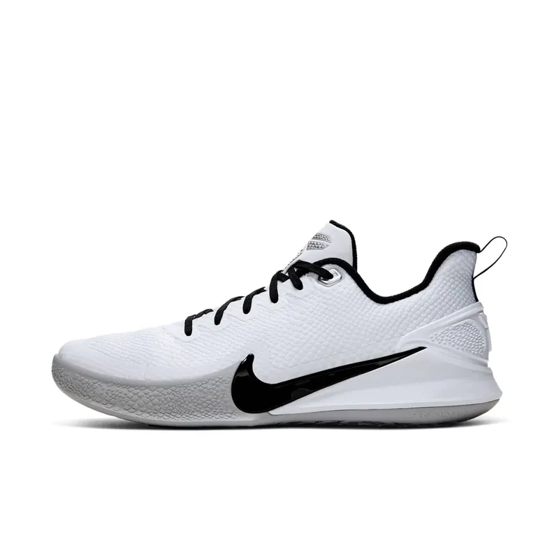 Nike Mamba Focus TB White Wolf Grey Black | AT1214-100