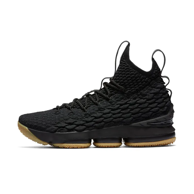 Nike LeBron 15 Black Gum | 897648-001