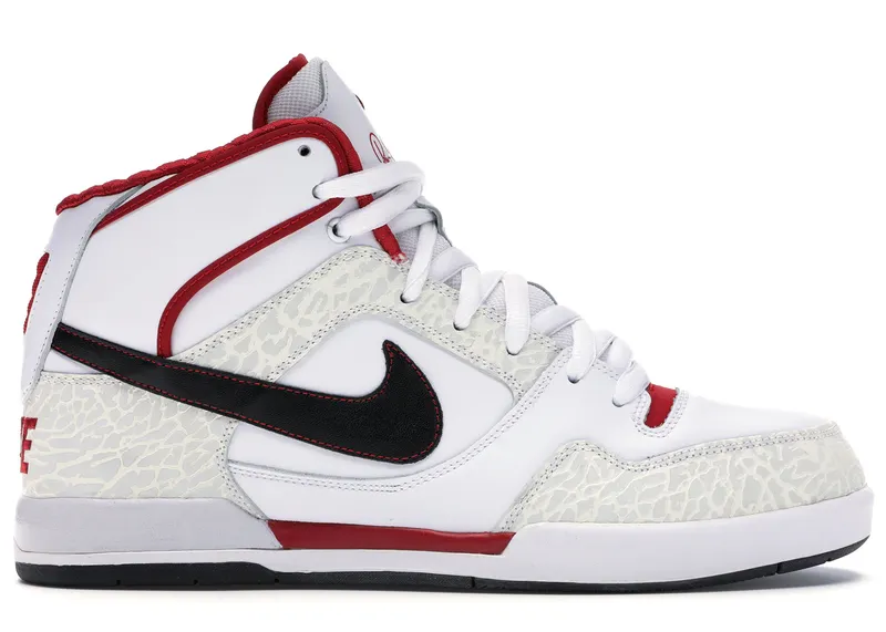Nike SB Paul Rodriguez 2 High White Varsity Red | 325022-161