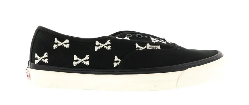 Vans WTAPS x OG Authentic LX ‘Bones’ Black/White | VN000UDDKBC