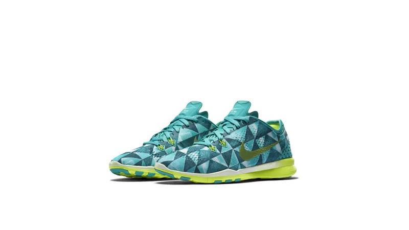 Nike Free 5.0 TR Fit 5 PRT Light Retro/Volt-Artisan Teal-White “light/Volt/Teal/White” | 704695-402