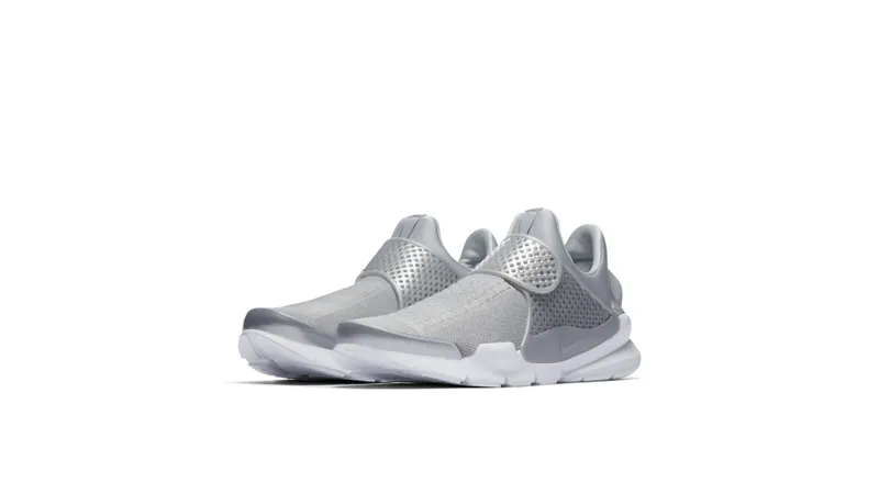 Nike Sock Dart KJRCD Premium Metallic Silver | 922171-001