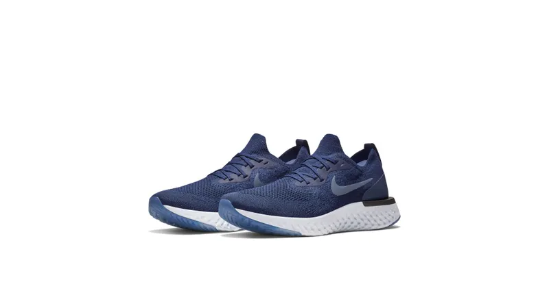 Nike Epic React Flyknit College Navy Diffused Blue | AQ0067-402
