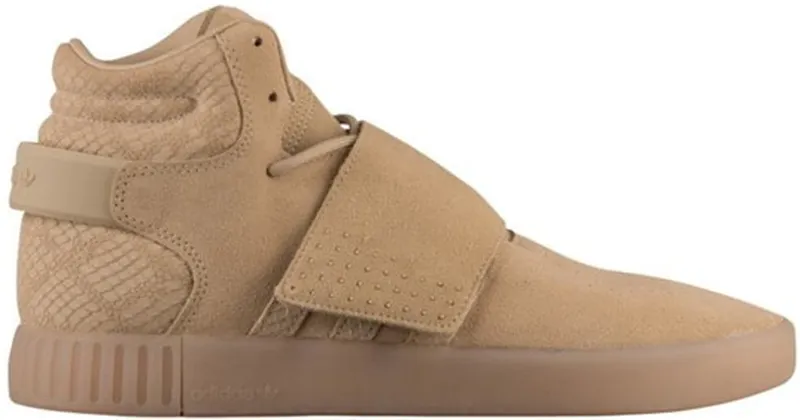 adidas Tubular Invader Strap Linen Khaki | CG5069