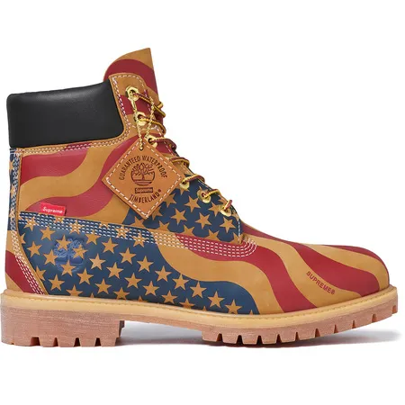 Timberland 6″ Boot Supreme Stars & Stripes Wheat | TB0A1PHF