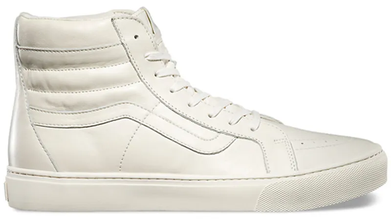 Vans SK8 Hi Lite Cup CA Leather Whisper White | VN000177GS7