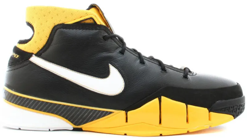 Nike Zoom Kobe 1 ‘Black Maize’ Black/White-Varsity Maize “Black/Maize/Black/White/Varsity Maize” | 313143-013