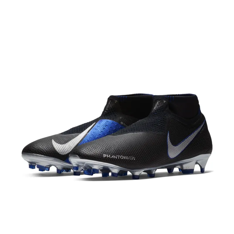 Nike Phantom Vision Elite DF FG Black Blue “Phantom/Black/Blue” | AO3262-004