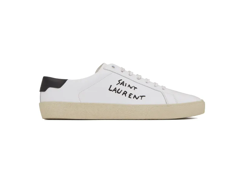 Saint Laurent Court Classic SL/06 Optic White Black | 59252908G109061