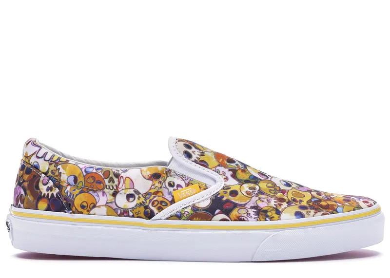 Vans Takashi Murakami Slip-On LX ‘Yellow Skull’ Yellow “Yellow/Yellow” | VN-0ZSIGUI