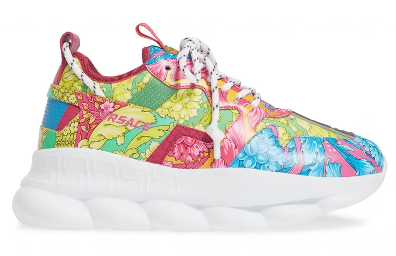 Versace Chain Reaction Fluo Barocco | DSU7462-D30TG_DMC