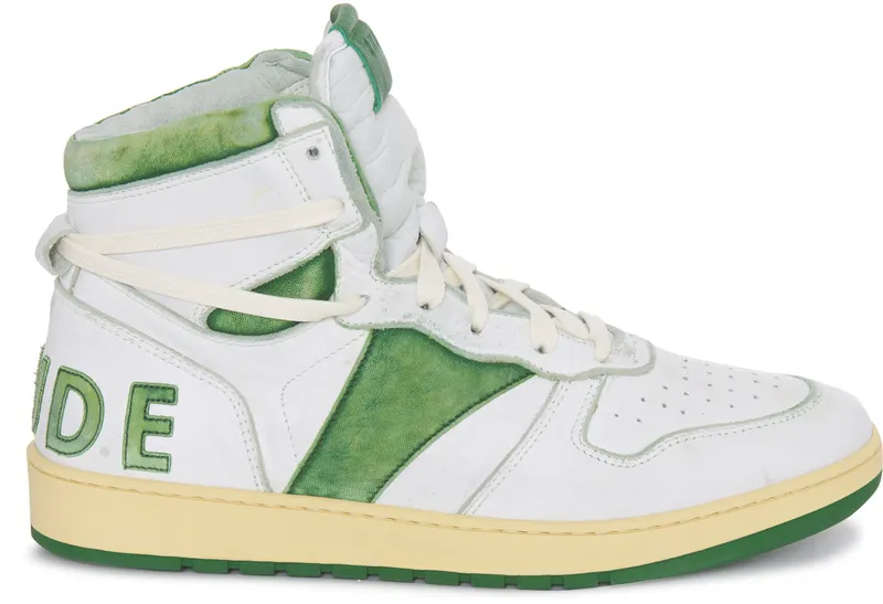 Rhude Rhecess Hi White Green | RHU07FOM22003