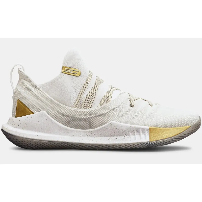 Under Armour Curry 5 White Gold “Curry/White/Gold” | 3020657-100