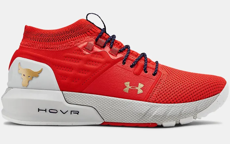 Under Armour Project Rock 2 Blood Orange Halo Grey “Blood Orange/Halo Gray” | 3022398-604